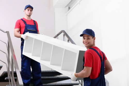 Van and removal support for a house move with parking and access considerations