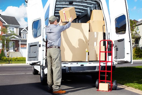 Large furniture protected for a house move