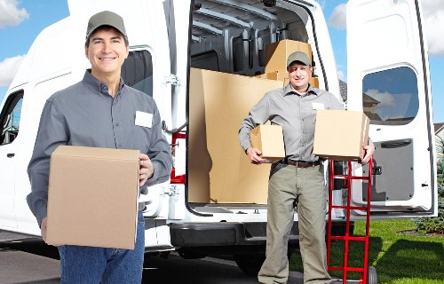 Organized packing and labeling during house removals