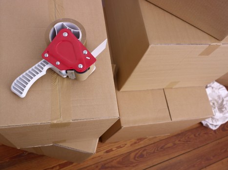Local house moving service in a residential street